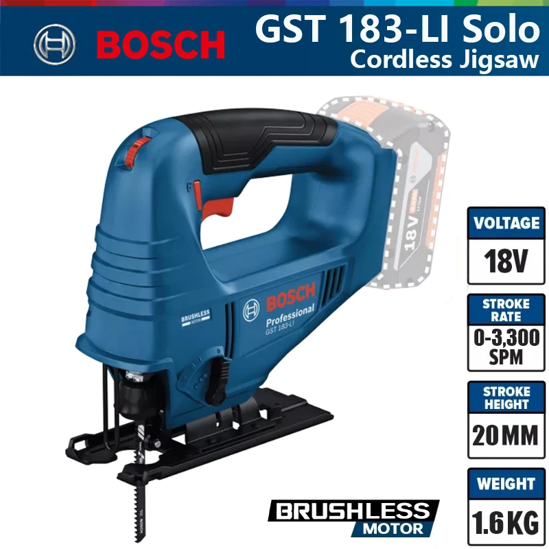 Woodworking Saw - 보쉬 GST 183-LI 전문 전기 직소