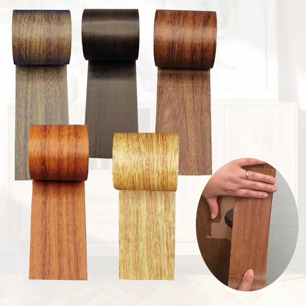 Xfasten Woodworking Tape - 4.5M/롤 리얼리틱 우드 그레인 수리용 접착