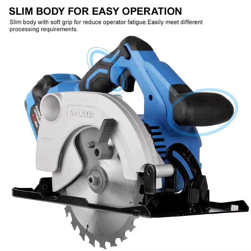 Woodworking Saw - 무선 원형 톱 휴대용 리튬이온 전동