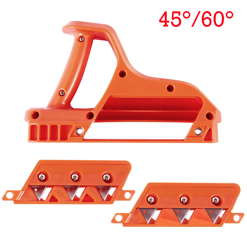 Woodworking Edge Corner Planer - 45/60도 석고 보드 퀵 커터 모따기