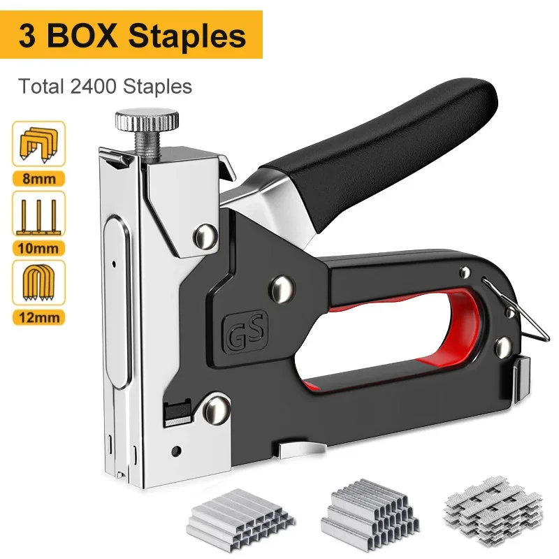 4 In 1 수동 못 박는 총 건설 스테이플러 헤비 듀 - Woodworking Ebook 리뷰 및 가격