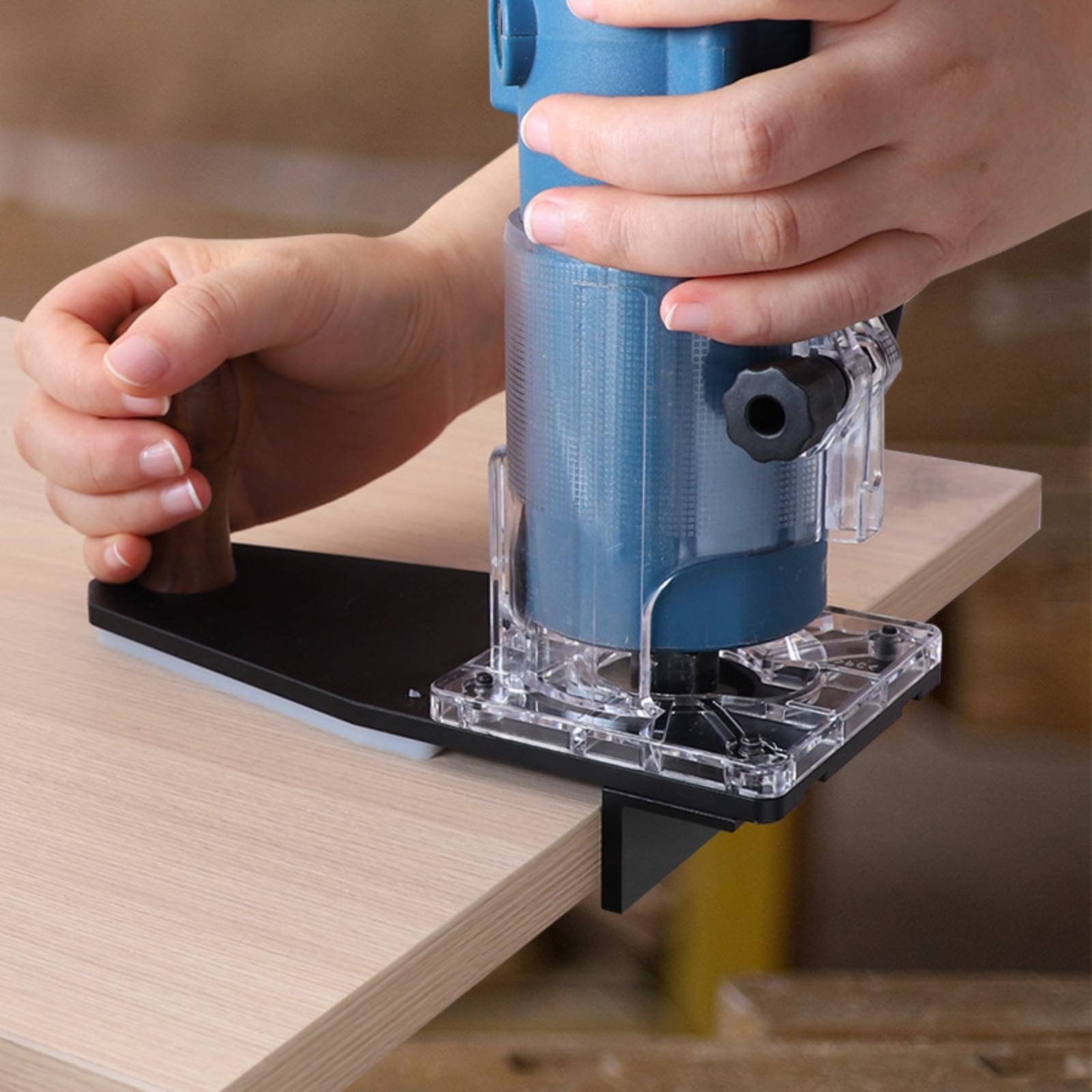 보더 트리밍 베이스 오래 지속되는 구조 라운드오버 라우 - Woodworking Power Tools 리뷰 및 가격
