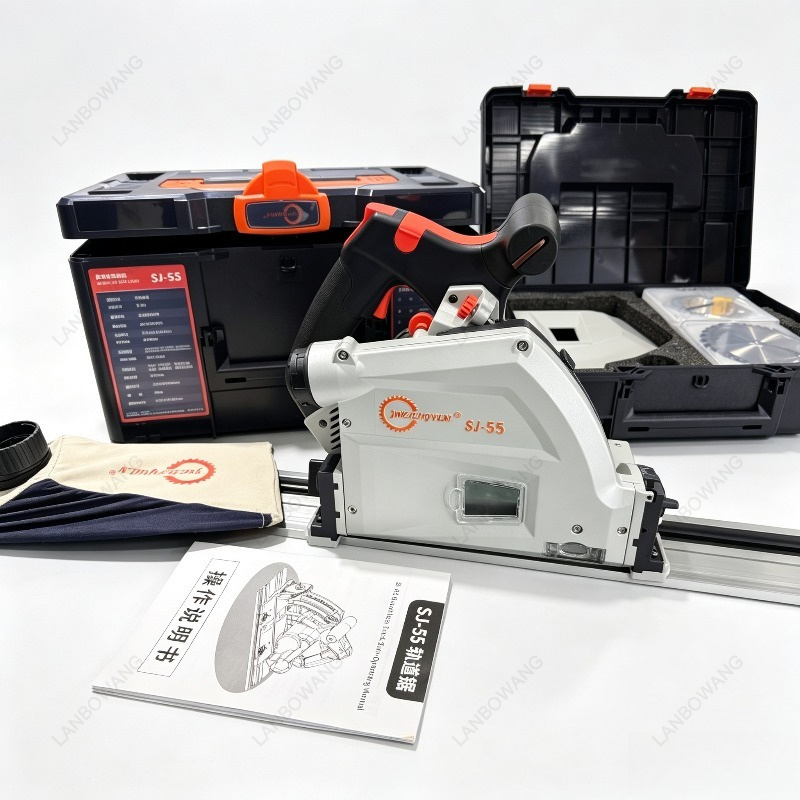 SJ-55 휴대용 무먼지 전기 트랙 톱, 원형 톱날 포 - Woodworking Power Tools 리뷰 및 가격