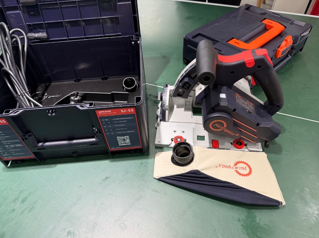 SJ-55 휴대용 무먼지 전기 트랙 톱, 원형 톱날 포 - Woodworking Power Tools 리뷰 및 가격